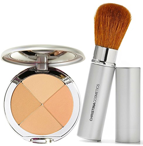Christina Cosmetics Perfect Pigment 2 Compact and Retractable Brush Duo!