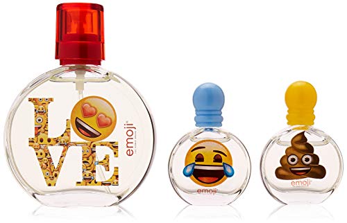 Air-Val International 4 Piece Emoji Eau de Toilette Spray Gift Set for Kids