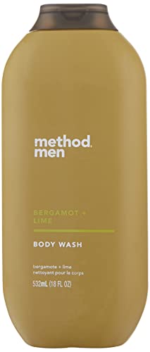 Method, Men, Body Wash, Bergamot + Lime, 18 fl oz (532 ml) - 2-PACK