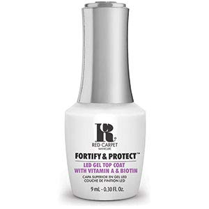 RC Red Carpet Manicure Fortify & Protect LED Gel, Top Coat