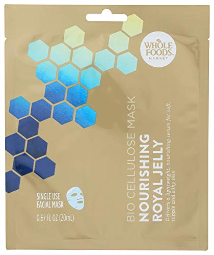 Whole Foods Market, Bio Celulose Mask, Nourishing Royal Jelly, 0.67 fl oz