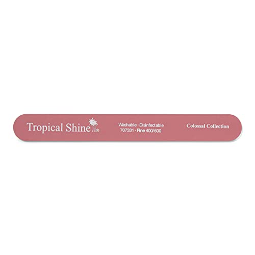 Tropical Shine Pink Colossal Nail File Fine 400/600