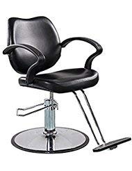 FlagBeauty Black Hydraulic Barber Styling Chair Hair Beauty Salon Equipment