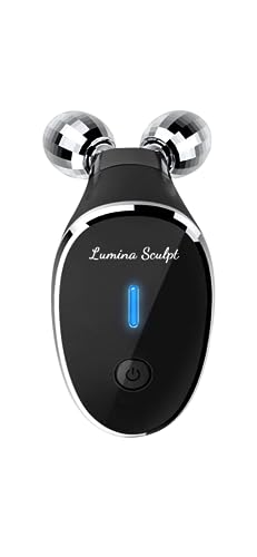 Luminasculpt - Microcurrent Face Lift Device - Facial Toning Devices - Microcurrent - Care For Women And Men - Face Lifting Device - Neck Tightening Device - Microsculpt Device For Face - Glossy Black