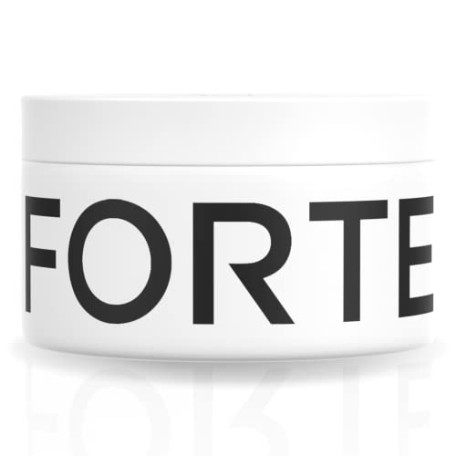 Hair Styling Cream for Men by Forte Series | Medium Hold Light Cream for Hair | Volumizing & Thickening Hair Cream for Men | Water Soluble Hair Texturizer for Easy Washout, (3 oz)