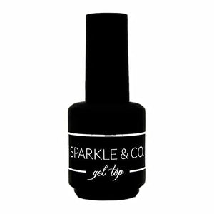 15ml No Wipe Gel Top Coat, Tack Free, No Cleanse, Soak Off Led/UV Gel Polish - Ships Fast from USA