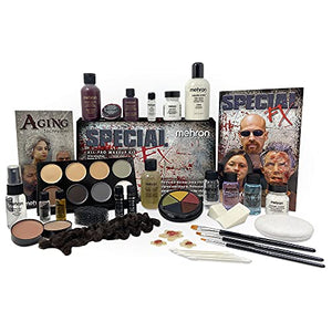 Mehron Makeup Special FX Complete Makeup Kit for Halloween, Horror, Cosplay - Professional or Beginner Face Paint