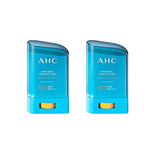 AHC Natural Perfection Fresh Sun Stick SPF 50+/PA++++ 22g Duo Set