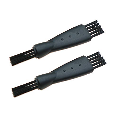Ronsit Shaver Razor Cleaning Brushes (2) - Fits Any Shaver for Remington, Norelco, and Wahl