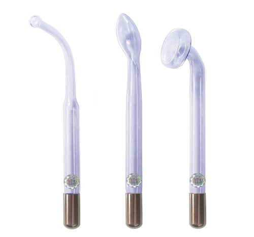 Set of 3 Electrodes for Home Use High Frequency Facial Machine 11.0mm. The electrodes are Direct Replacements for NEW SPA Home Use HF Device.