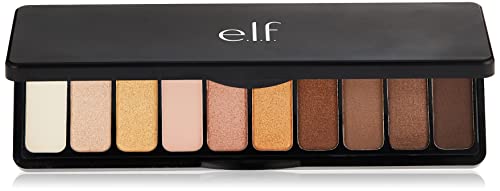e.l.f. Cosmetics Need It Nude Eyeshadow Palette, Highlight, Shade and Define Your Eyes, Ten Nude Shades