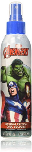 Avengers Marvel for Unisex Cool Colonge Body Spray for Boys, clear, aromatic fruity, 6.8 Fl Oz