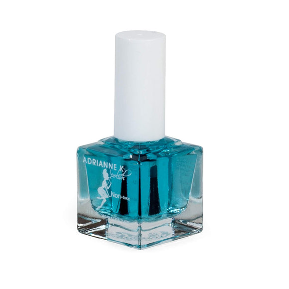 ADRIANNE K Nail Growth Treatment. Transparent Base Coat, Blue Base! Goes on Clear & Shiny. Nontoxic. Vegan. Cruelty Free, 51 Fl Oz Made in USA
