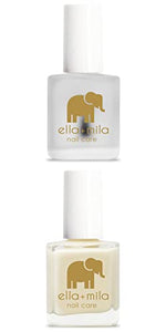 ella+mila "In a Rush Quick Dry Top Coat & Ridge-Filler Base Coat Bundle