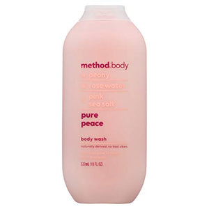 Method Body Wash, Pure Peace, 18 oz, 1 pack, Packaging May Vary