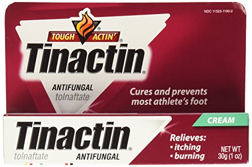 Tinactin Antifungal Cream for Athlete's Foot,1 Ounce (Pack of 2)