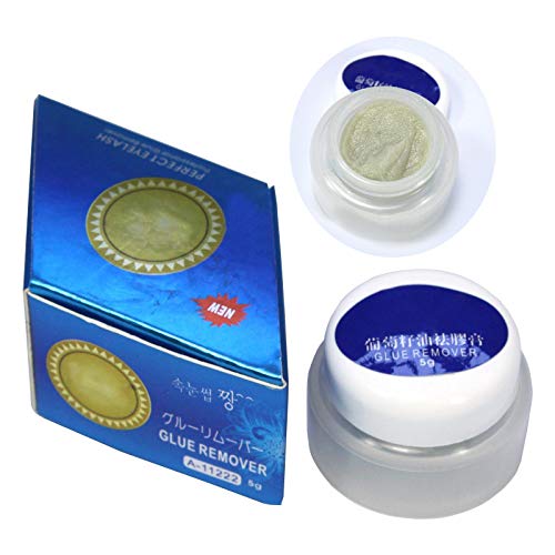 Professional Individual False Eyelash Lash Lashes Eyelashes Extension Glue Remover Grape Seed Oil Makeup Removal Gel Cream 5g
