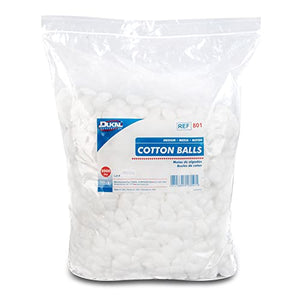 Cotton Balls. Case of 4000 Medium Cotton Balls for Wound Care. Soft and Absorbent, 100% Cotton. Non-sterile Cotton. Soft, White, Single use, Latex-Free.