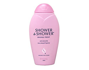 Shower To Shower Original Body Powder, 8 Ounces (1 Pack)