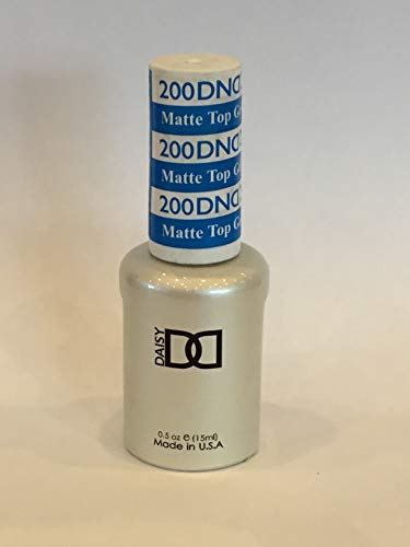 DND #200 -Gel matte top - UV/LED Cure Soak off Gel Top Coat 0.5oz/15ml