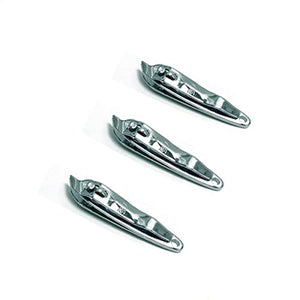 Metal Slanted Edge Nail Cutting Clippers, 3PCS Slanted Edge Nail Clippers, Slanted Edge Nail Cutter Pedicure Manicure Tool