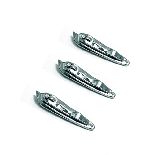 Metal Slanted Edge Nail Cutting Clippers, 3PCS Slanted Edge Nail Clippers, Slanted Edge Nail Cutter Pedicure Manicure Tool
