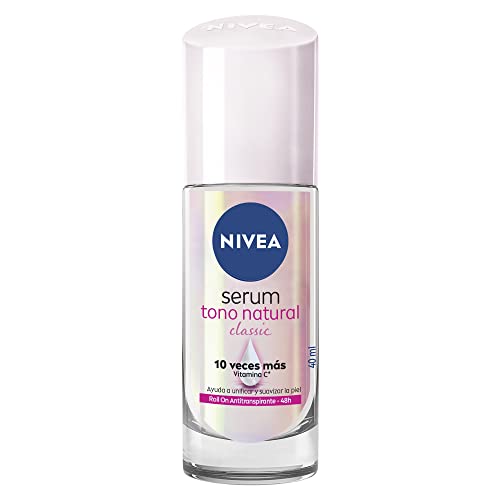 Nivea Extra Whitening Serum Antiperspirant Deodorant Roll On 40ml. 3 Bottles