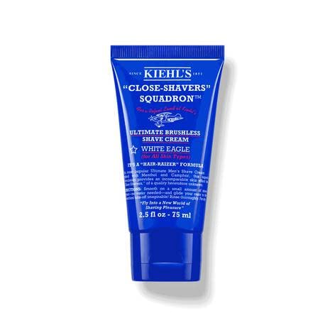Kiehl's Ultimate Brushless All Skin Types Shave Cream with Menthol White Eagle for Men