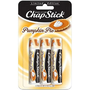 Chapstick Limited Edition Pumpkin Pie (Triple Pack)