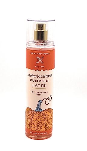 Bath & Body Works Marshmallow Pumpkin Latte Fine Fragrance Mist 8 Fluid Ounce Spray