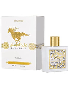 Lattafa Qaed Al Fursan Unlimited EDP Unisex 3.04 Fl Oz