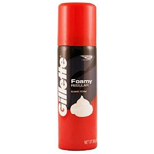 Product Of Gillette Foamy, Shave Foam Regular , Count 1 - Soap/Body Wash/Shaving Creams / Grab Varieties & Flavors