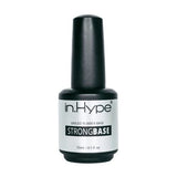 IN.HYPE HEMA-free Strong Rubber Base Coat UV/LED Curable. Soak Off