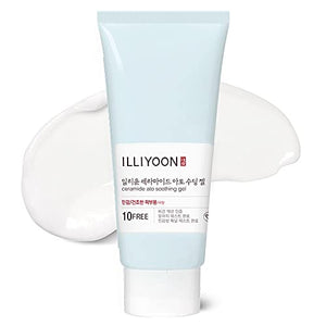 Illiyoon Ceramide Ato Soothing Gel 175ml(5.91oz) | High Moisturizing Cooling Gel Lotion for Tired and Dry Skin