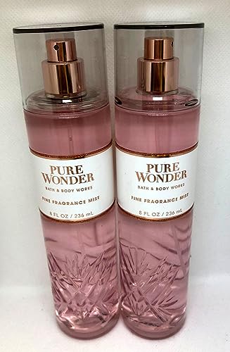 Bath and Body Works Fine Fragrance Mist - Value Pack Lot of 2 (Pure Wonder)