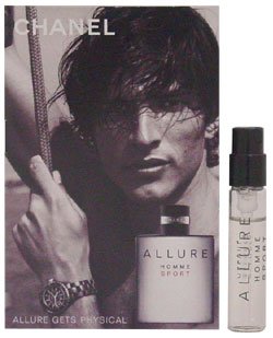 Allure Homme Sport by Chanel for Men 0.05 oz Eau de Toilette Sampler Vial Spray