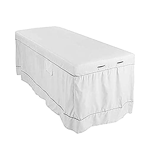 Massage Table Skirt, Microfiber Massage Table Skirt for Massage Table Bed, Protects Massage Table, Lightweight, Super Soft and Stain-Resisting, Machine Washable