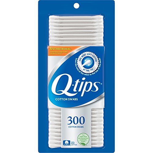 Q-tips Antimicrobial Cotton Swabs, 300 Count