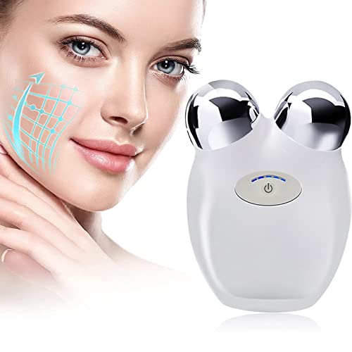 Microcurrent Facial Device, Electric Face Massager for Anti Aging and Wrinkle, Intelligent Double Chin Massager, Face Sculpting Tool, Instant Skin Rejuvenation