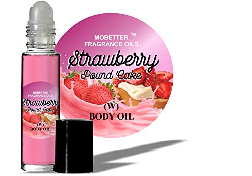 MOBETTER FRAGRANCE OILS Strawberry Pound Cake Perfume body oil fragrance