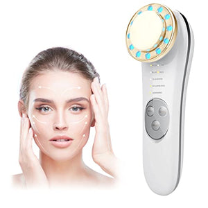 Galvanic Facial Machine Face Massager 7 in 1 Skin Care Tools High Frequency Facial Machine