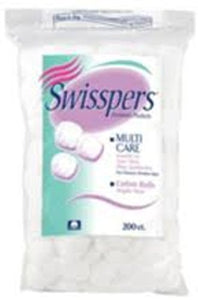 Swisspers Cotton Balls 200 ea (Pack of 2)