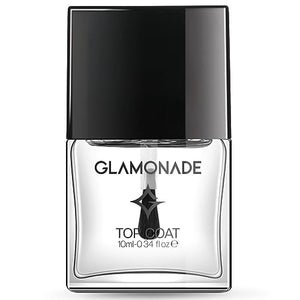 Glamonade Top Coat Nail Polish Clear: Quick Dry Nail Polish Color Protection Long Lasting Shine Polish Resists Smudging Chipping Fading Nail Polish for Women Salon Quality