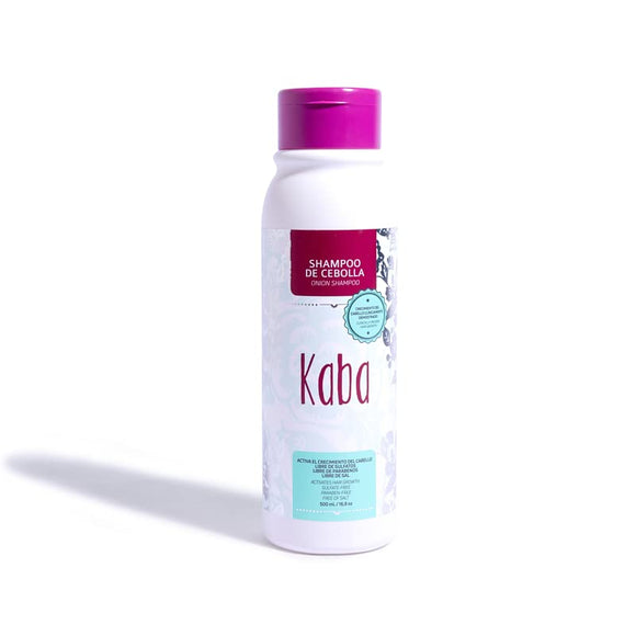 Kaba Red Onion Shampoo For Hair Growth & Hair Loss, No Onion Smell, Clinically Proven - 16.9 oz