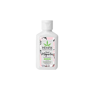 Hempz Body Lotion - Sweet Magnolia Limited Edition Mini Daily Moisturizing Cream, Shea Butter, Aloe Hand Cream - Skin Care Products, Hemp Seed Oil - Travel Size 2.25 Fl Oz