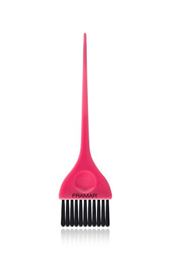 Framar Pink Hair Color Brush - Hair Coloring Brush for Hair Dye, Hair Dye Brush to Apply Hair Color, Color Brushes For Hair Salon, Brush for Dyeing Hair, Colour Brush For Hair Coloring, Dye Tools