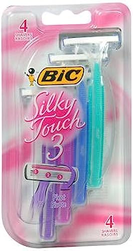 Bic Silky Touch 3 Disposable Shaver 4 ea (Pack of 6)