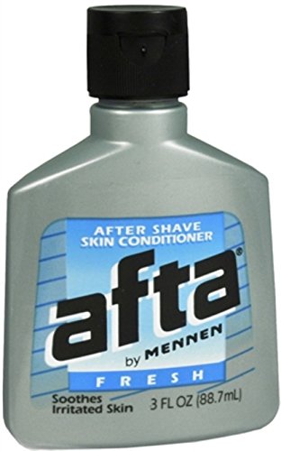 Afta After Shave Skin Conditioner Fresh 3 oz (Pack of 4)