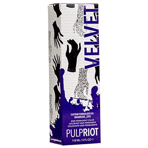 Pulp Riot Semi-Permanent Hair Color 4oz- Velvet