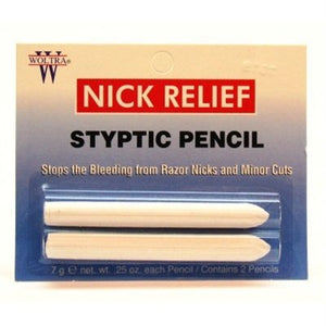 Nick Relief Styptic Pencil Twin Pack